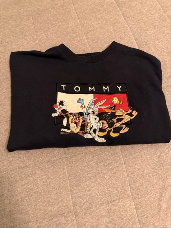Tommy Hilfiger Other - Tommy Hilfiger  Navy Looney Tunes Graphic Sweatshirt